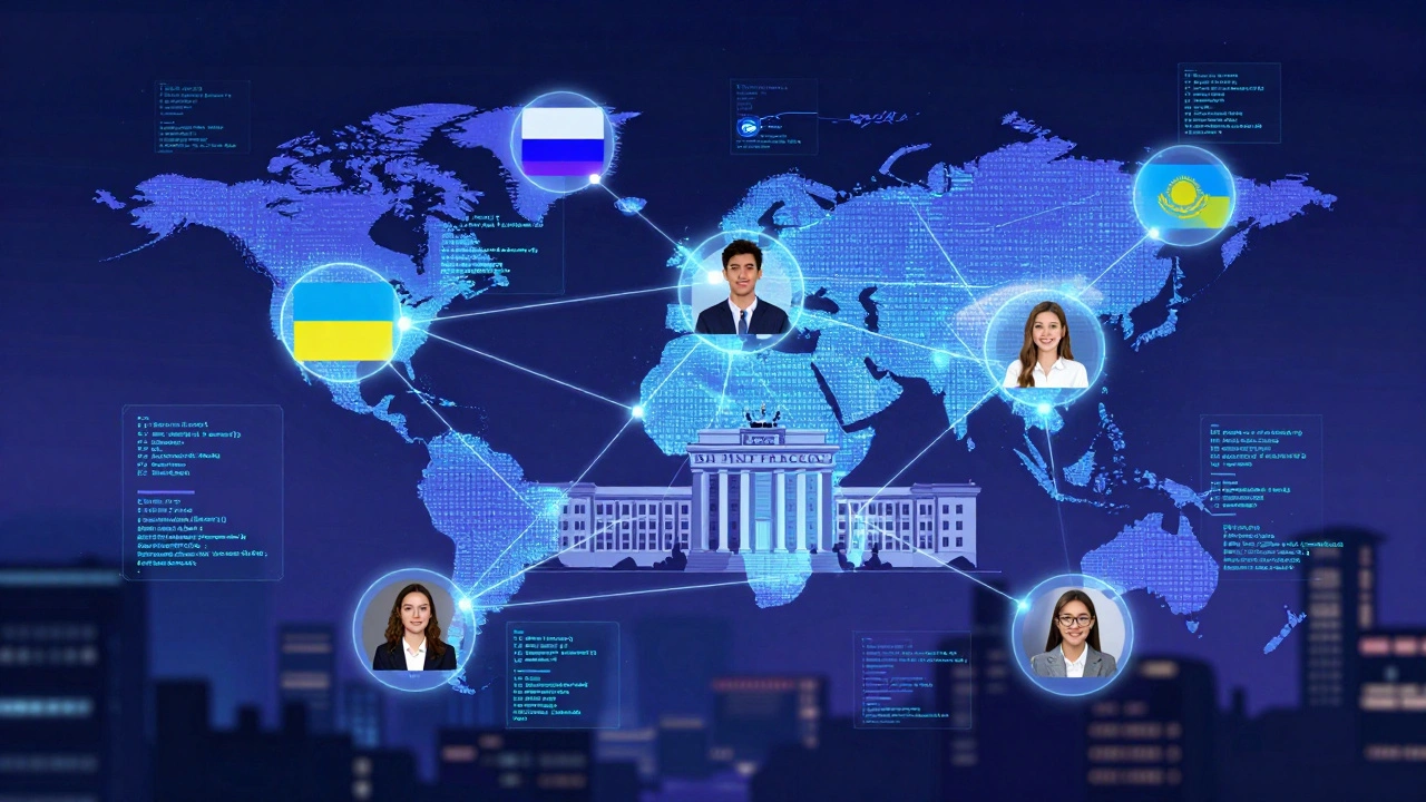 Глобальная сеть студентов участвует в онлайн-обучении Minerva Schools из разных стран.