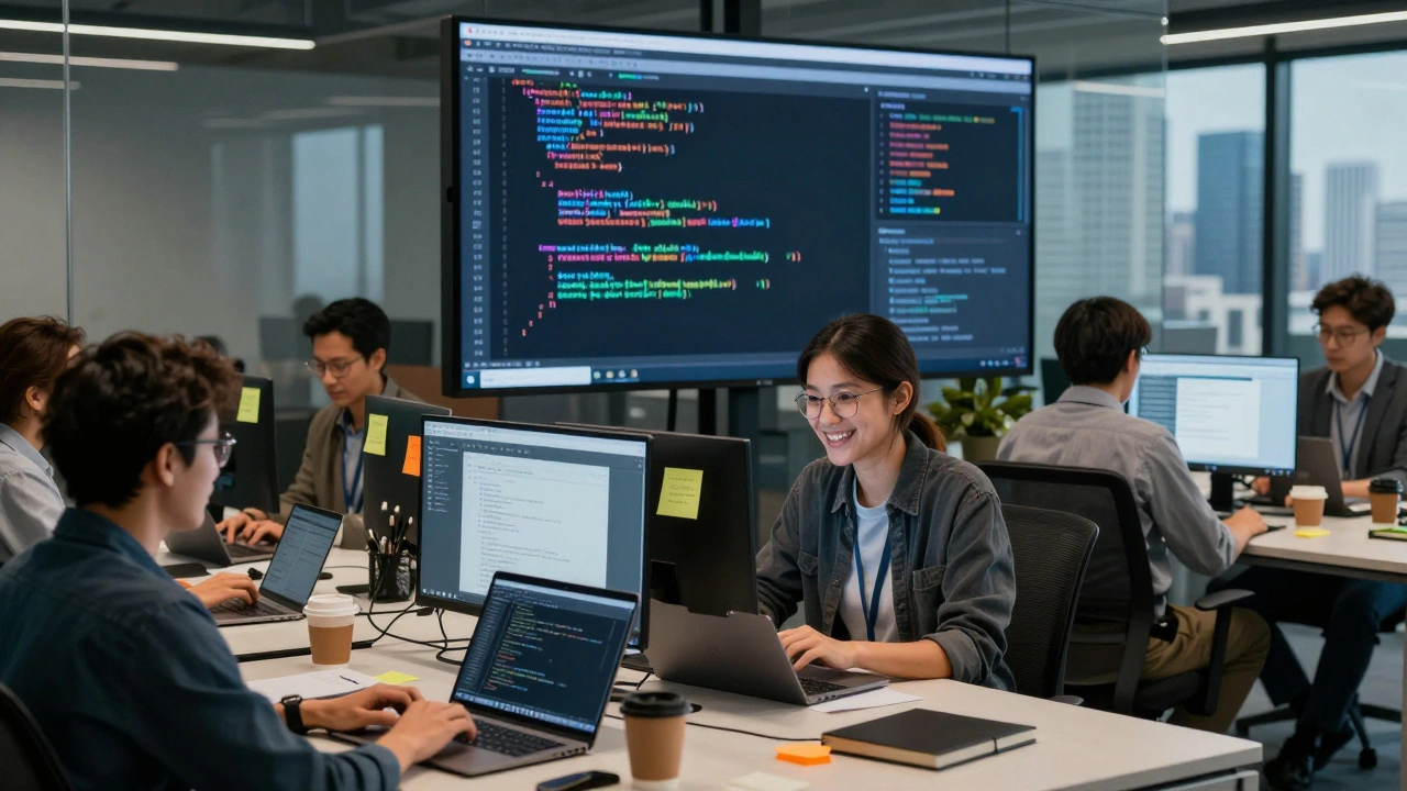 Какой язык программирования наиболее востребован в США в 2025 году