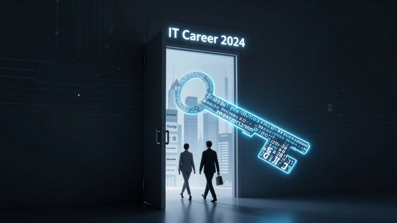 Ключ из кода открывает дверь в карьеру разработчика, за которой — город IT-компаний.