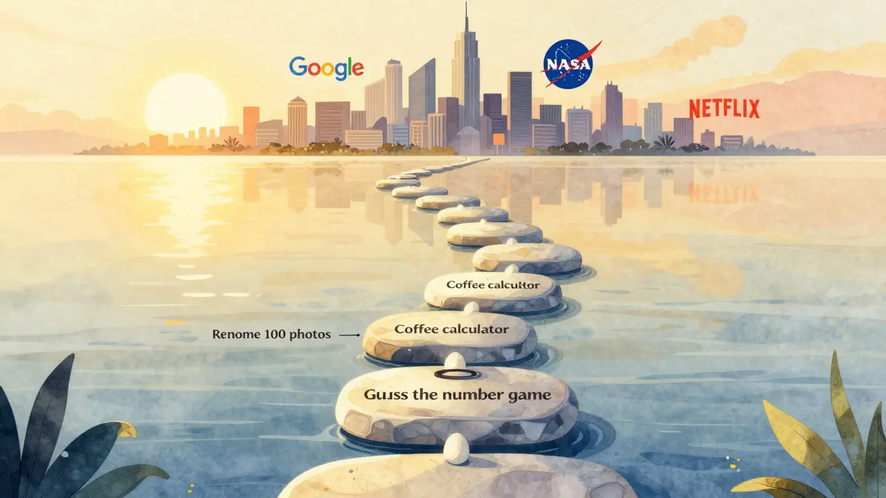 Путь от простых Python-проектов к крупным компаниям вроде Google и NASA