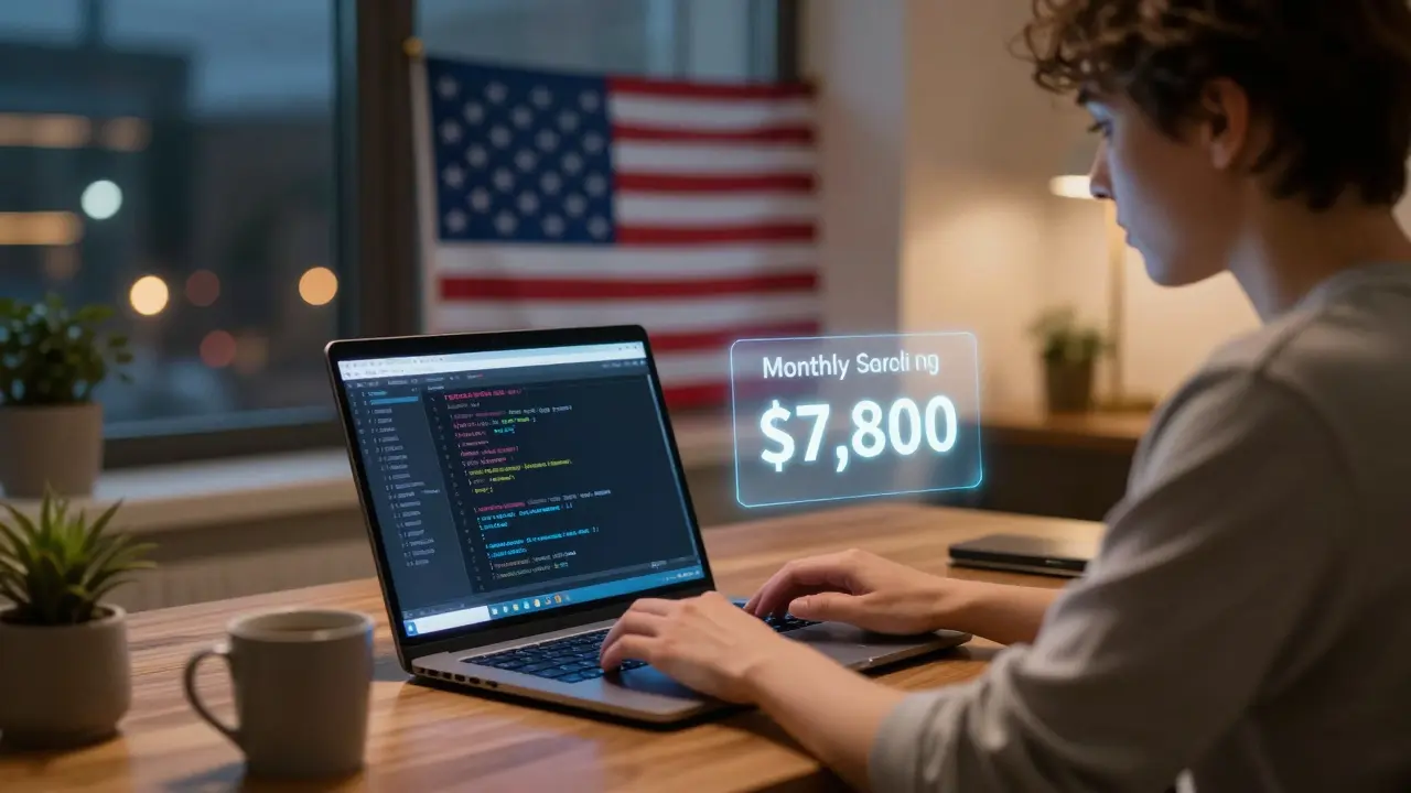 Сколько зарабатывает IT-специалист в США в месяц: реальные цифры 2026 года