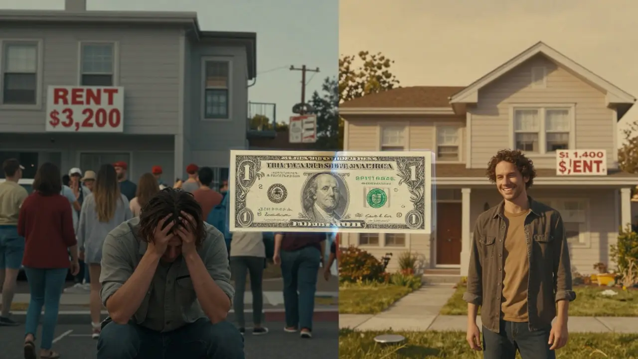 Сравнение жизни разработчика в Сан-Франциско и Остине: расходы и остаток после налогов.