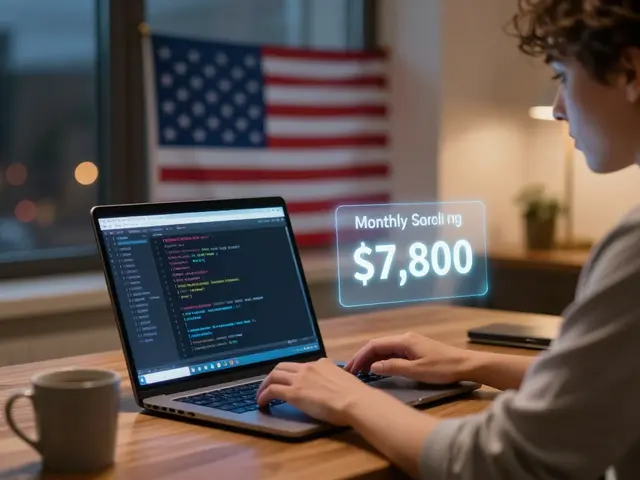 Сколько зарабатывает IT-специалист в США в месяц: реальные цифры 2026 года