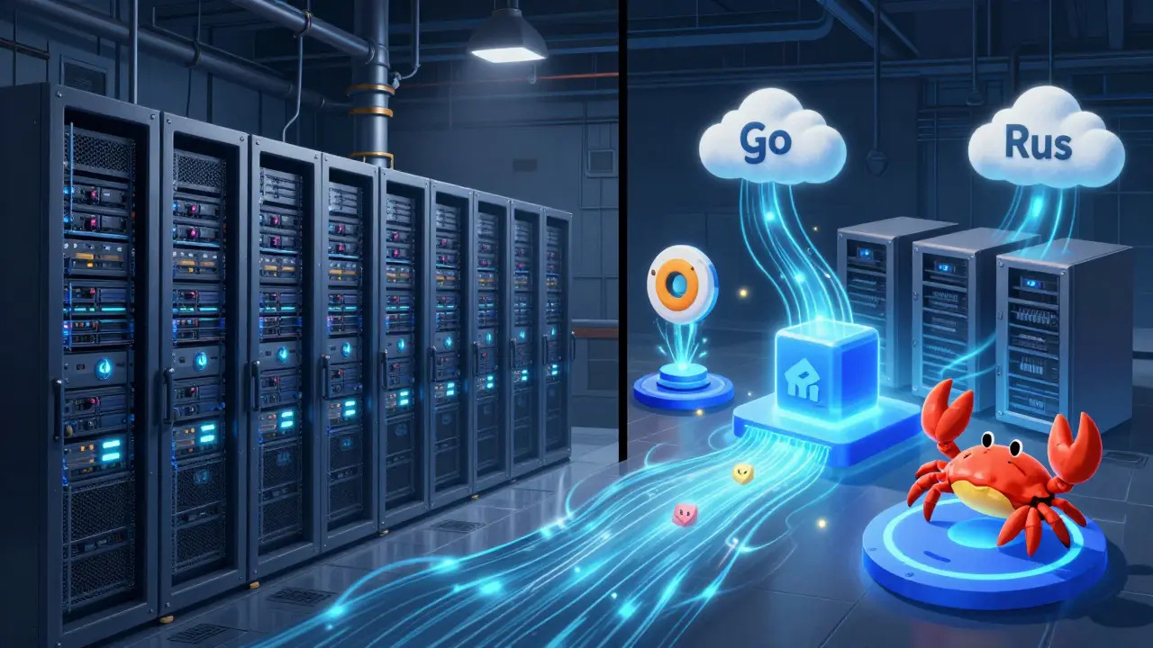 Java-серверы и современные Go/Rust-системы в сравнении